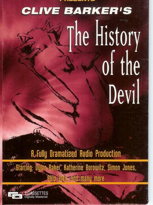 Title details for The History of the Devil by Clive Barker - Wait list
